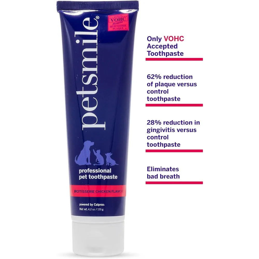 10% OFF: Petsmile Professional Rotisserie Chicken Flavour Toothpaste For Cats & Dogs 4.2oz