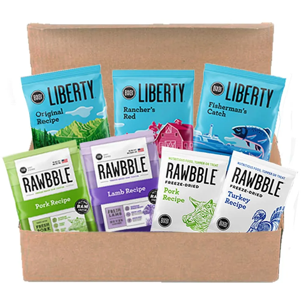 $2 ONLY: Bixbi Dog Food Ultimate Sampler Box