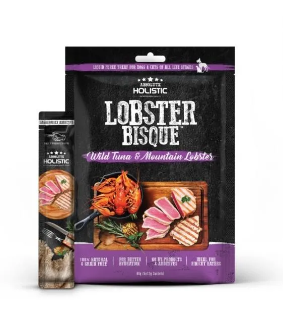 Absolute Holistic Lobster Bisque (Tuna & Mountain Lobster) Cat & Dog Treats