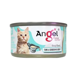 Angel Tuna & Seabream In Gravy Canned Cat Food 80g