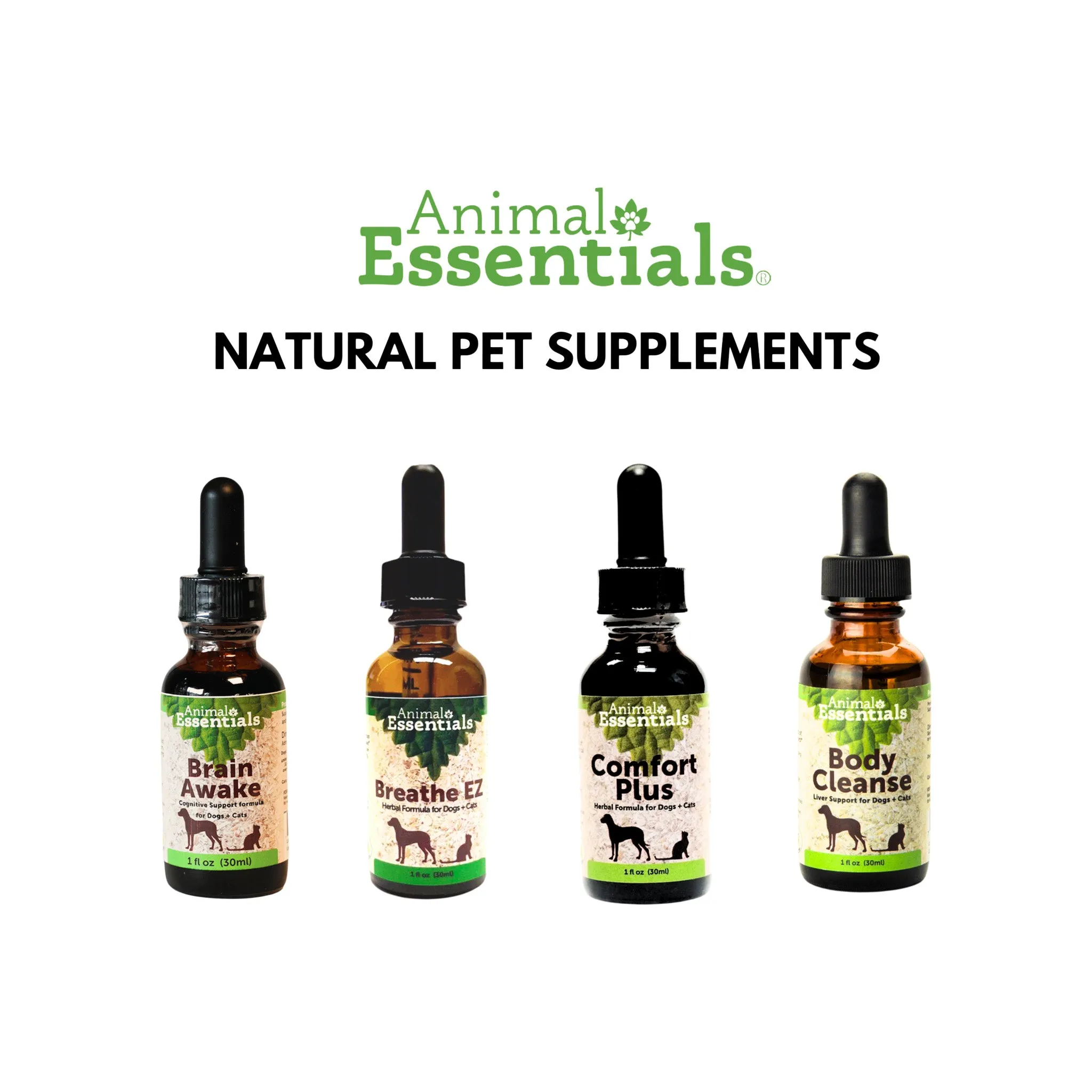 Animal Essentials Eye Defense Liquid Herbal Support for Dogs & Cats