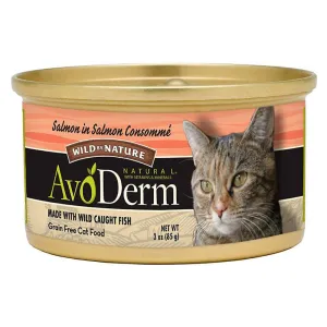 AvoDerm Grain-Free Salmon in Salmon Consomme Formula Wet Cat Food 3oz