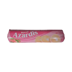 AZARDIS SANDWICH BISCUIT WITH STRAWBERRY CREAM 120G