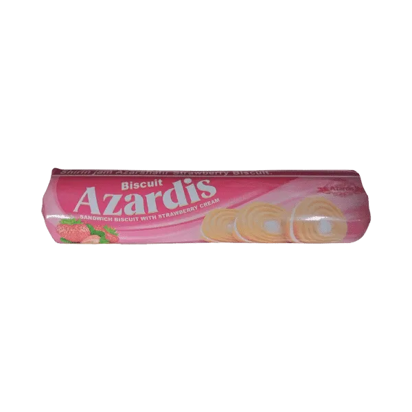 AZARDIS SANDWICH BISCUIT WITH STRAWBERRY CREAM 120G