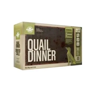 Big Country Raw Quail Dinner Carton 4 lbs