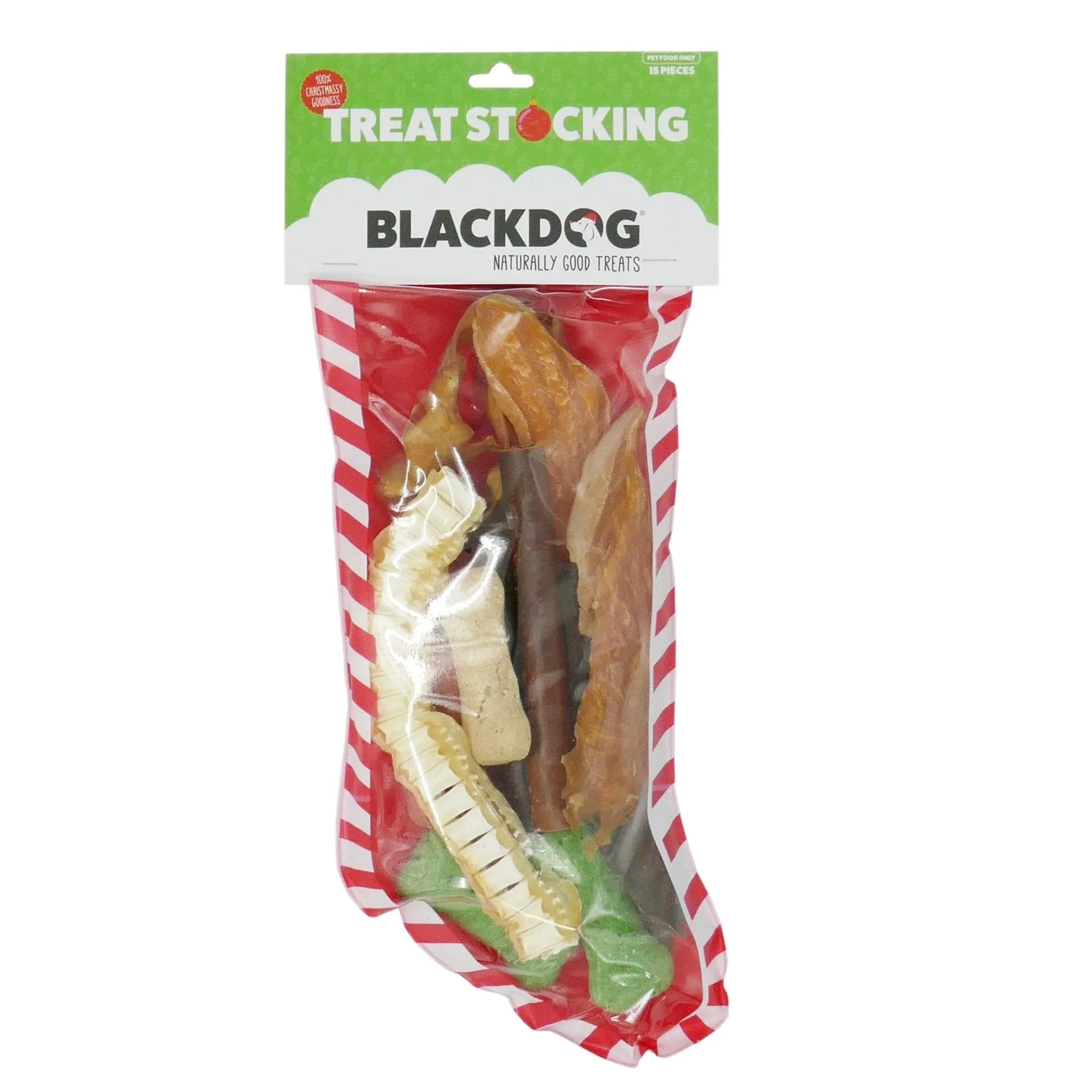 Blackdog Christmas Dog Treat Stocking***