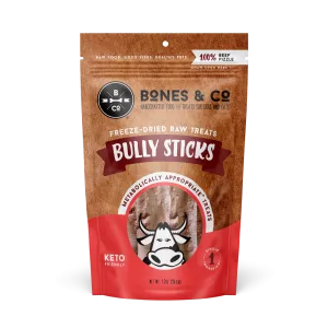 Bones & Co Freeze Dried Bully Sticks 1.7 oz.