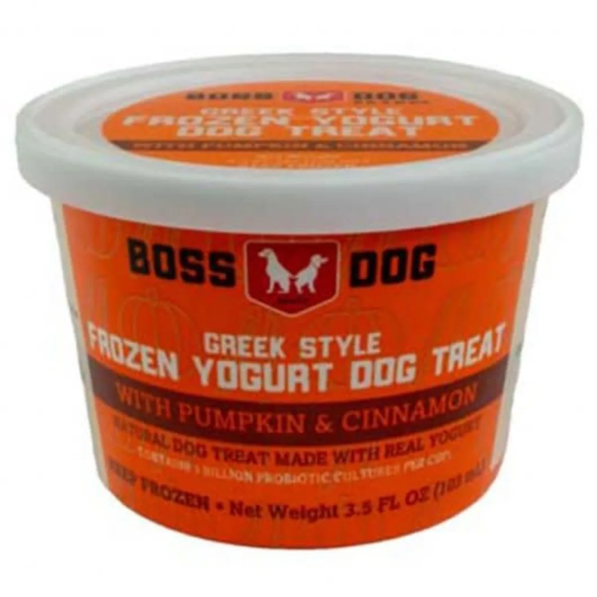 Boss Dog Frozen Yogurt Pumpkin & Cinnamon Dog Treats 3.5oz