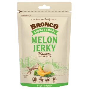 Bronco Dog Jerky Melon 70g