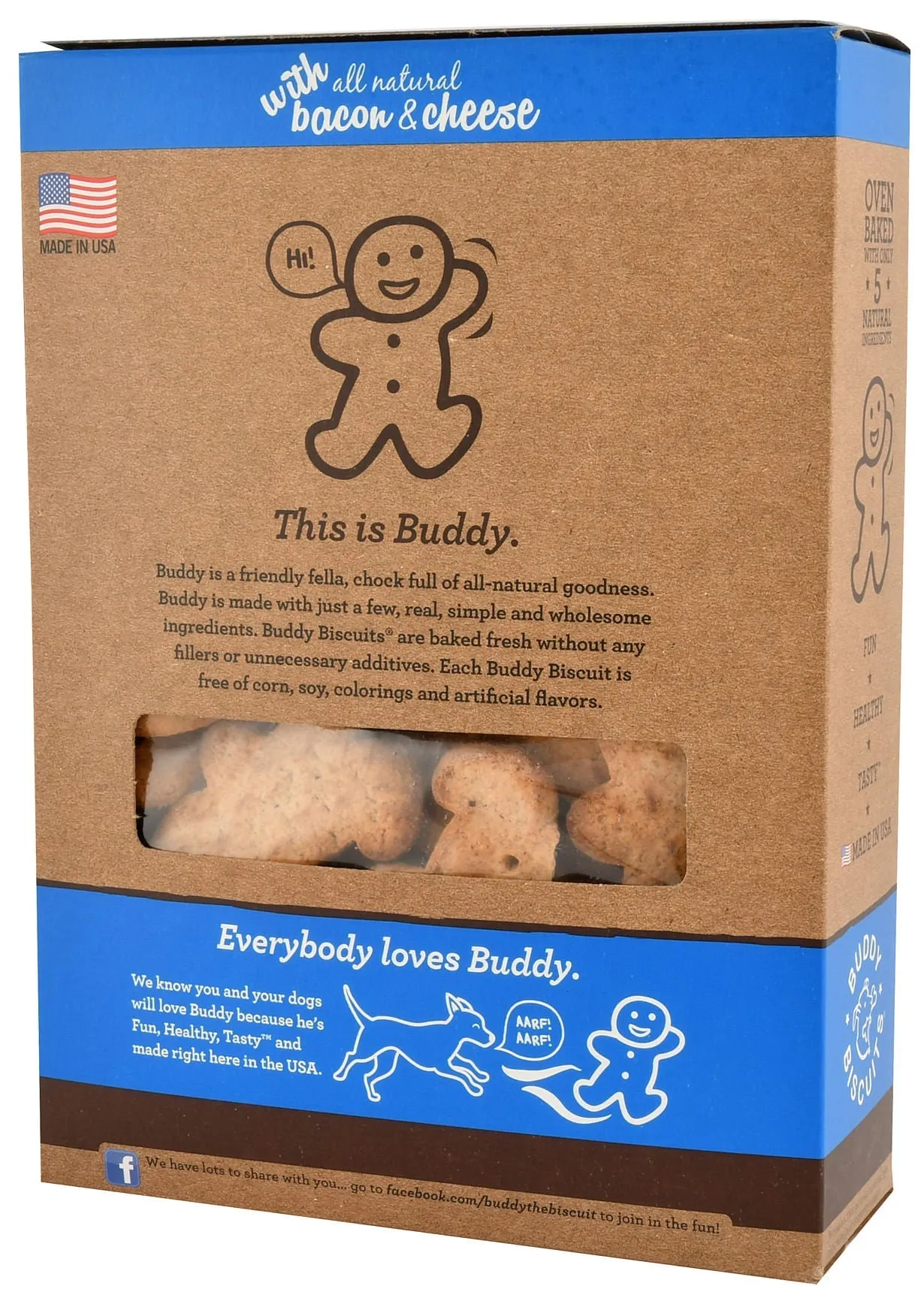 Buddy Biscuits, 16 oz box