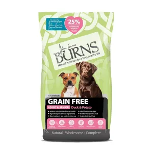 Burns Grain Free - Adult Dogs - Duck and Potato