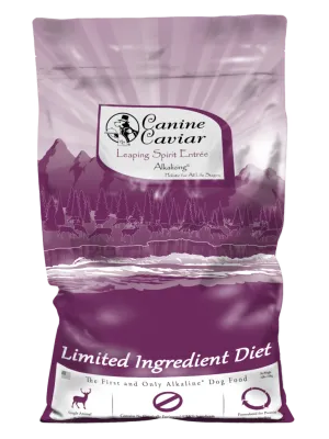 Canine Caviar Leaping Spirit Grain-Free Venison Dry Dog Food