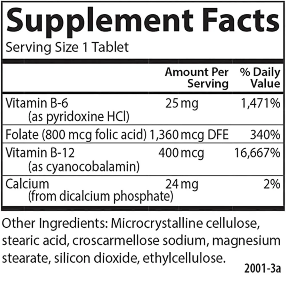 Carlson Tri-B 120 Tablets