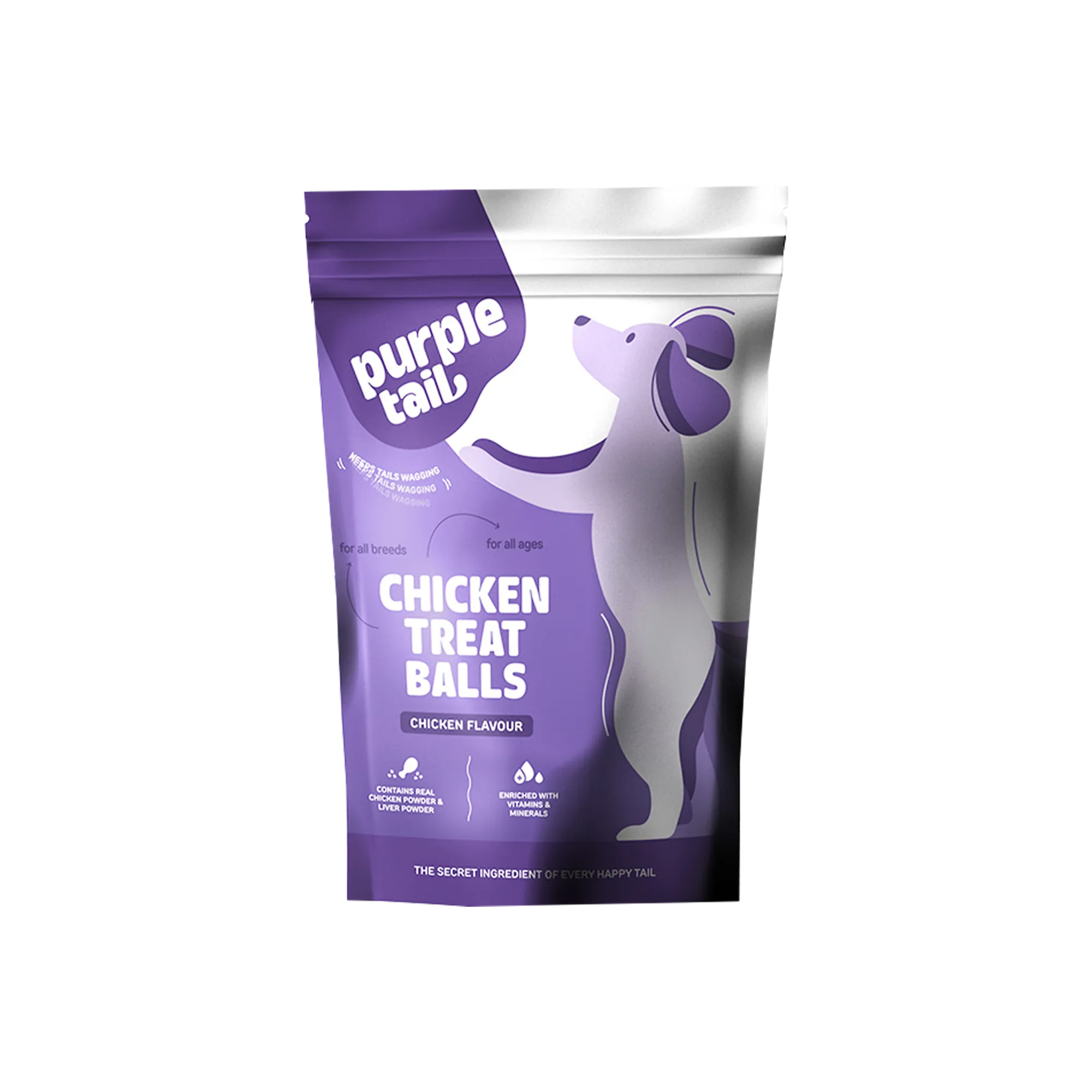 CHICKEN TREAT BALLS FOR DOG "CHICKEN FLAVOUR"