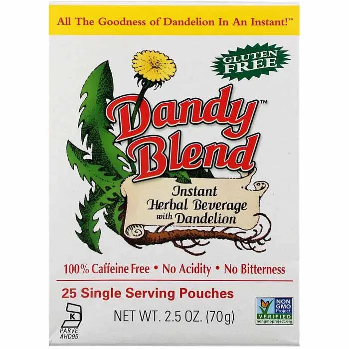 Dandy Blend - Instant Herbal Beverage with Dandelion | Multiple Sizes