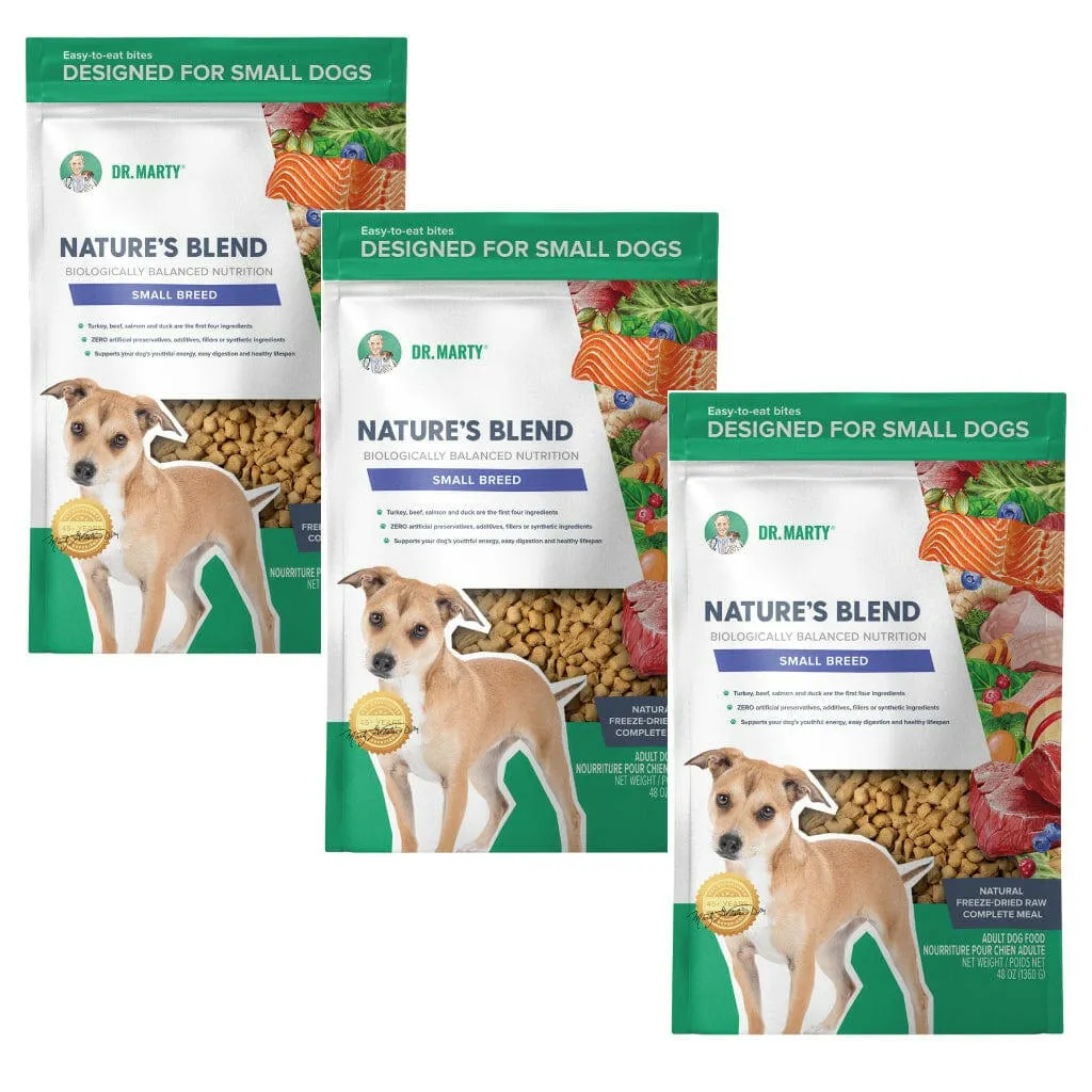 Dr. Marty Nature's Blend Small Breed Freeze Dried Raw Dog Food