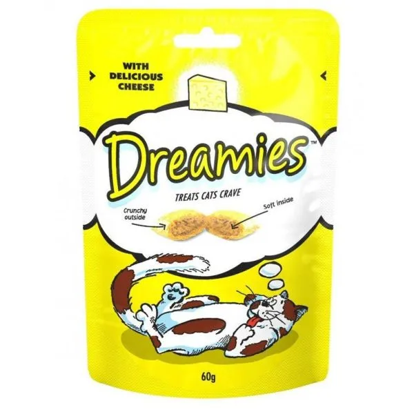 Dreamies 60g Delicious Cheese Cat Treat