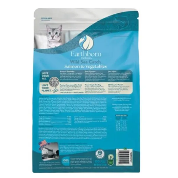 EarthBorn Wild Sea Catch Grain Free Dry Cat Food 4lb