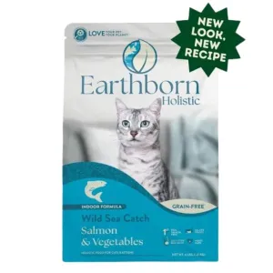 EarthBorn Wild Sea Catch Grain Free Dry Cat Food 4lb