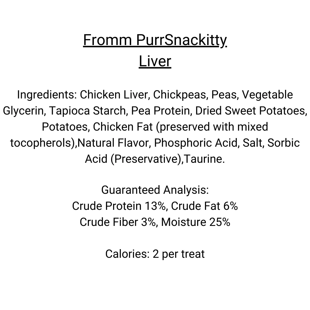 Fromm PurrSnackitty - Liver