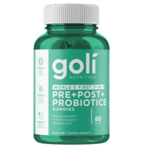 Goli Pre Post Probiotic Gummies