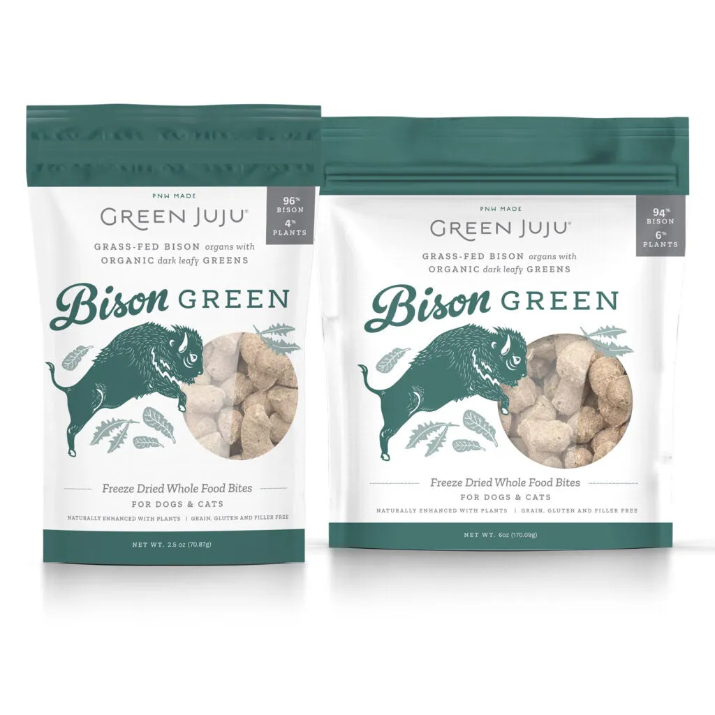 Green Juju Bison Green Whole Food Bites