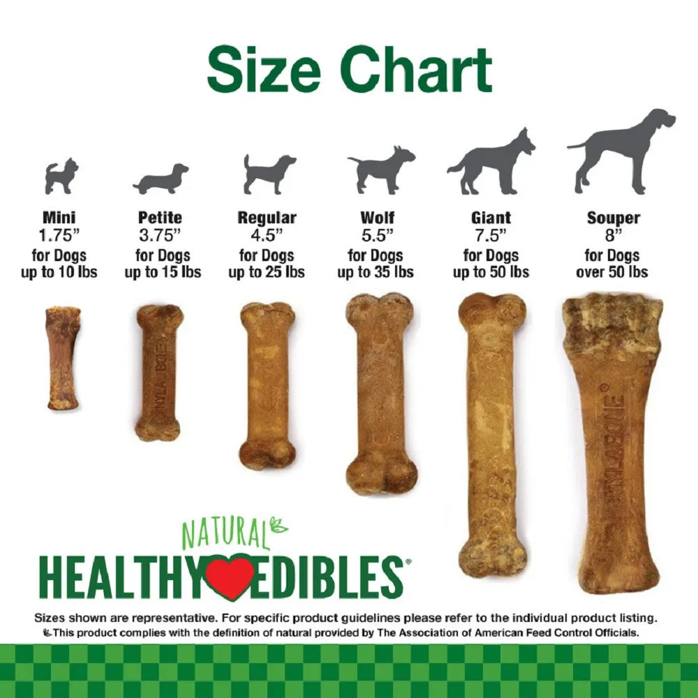 Healthy Edibles Bacon Flavor Dog Dental Chew