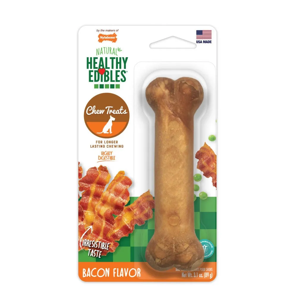 Healthy Edibles Bacon Flavor Dog Dental Chew