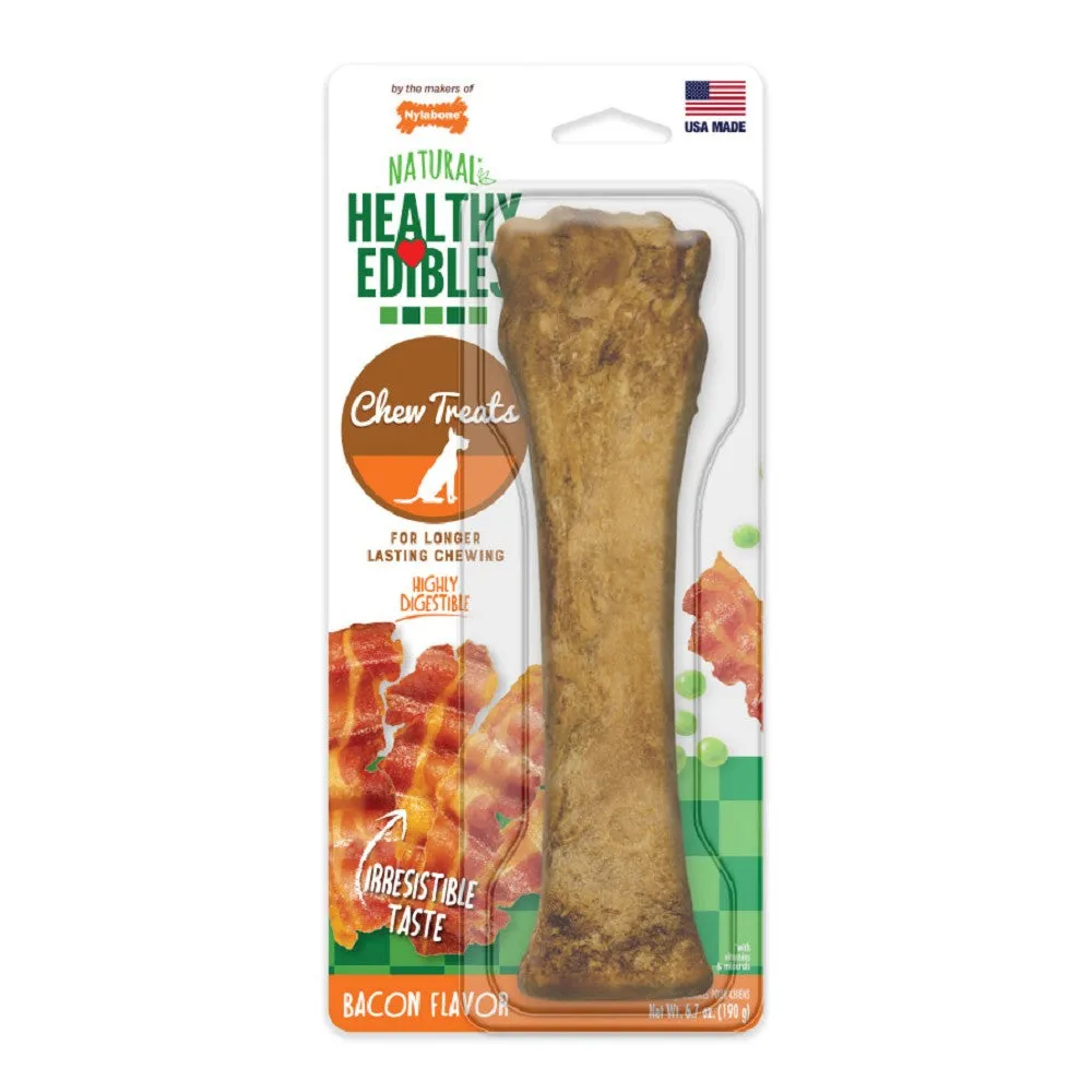 Healthy Edibles Bacon Flavor Dog Dental Chew