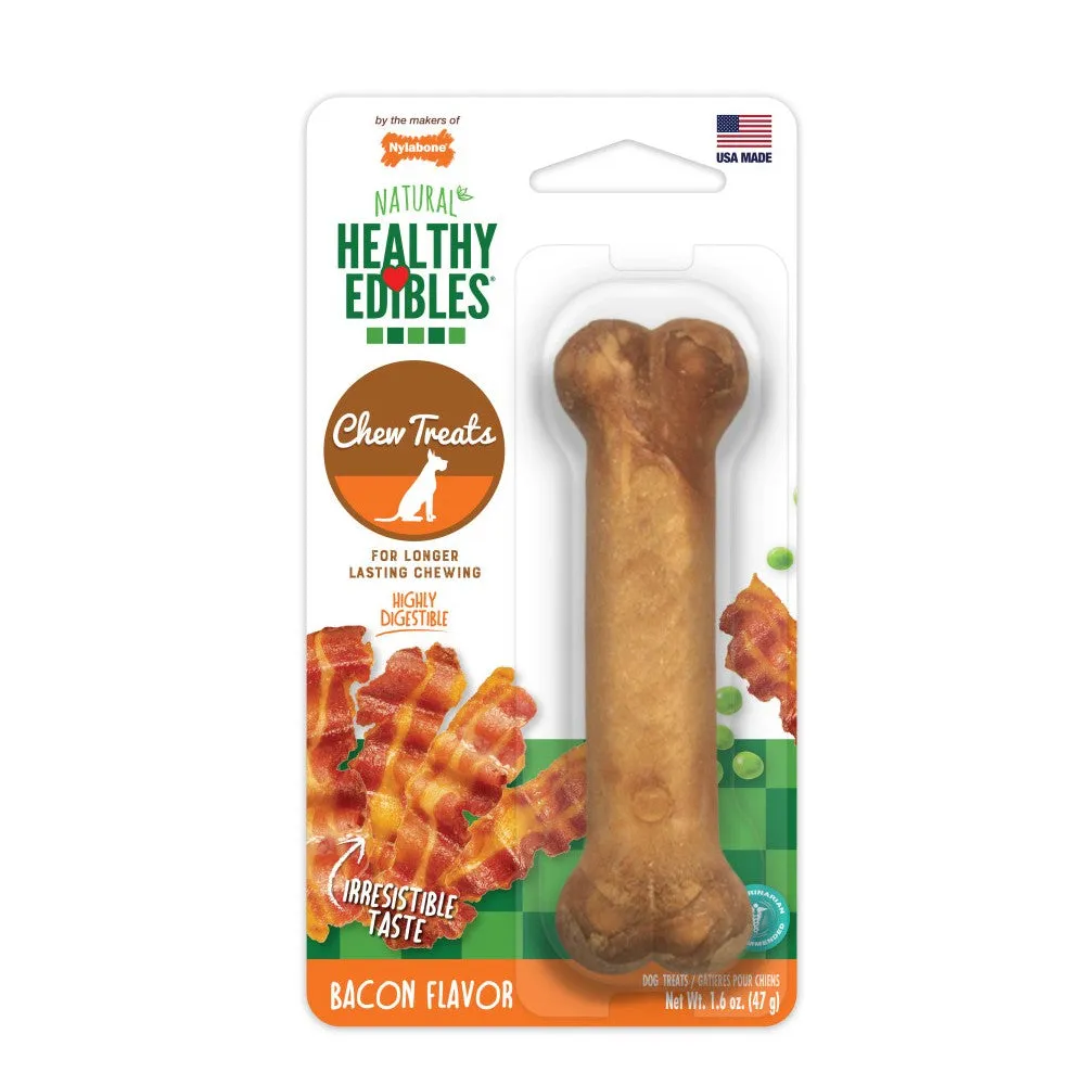 Healthy Edibles Bacon Flavor Dog Dental Chew