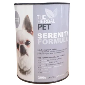 Herbal Pet Serenity Formula: Natural Help for Stressed or Anxious Pets