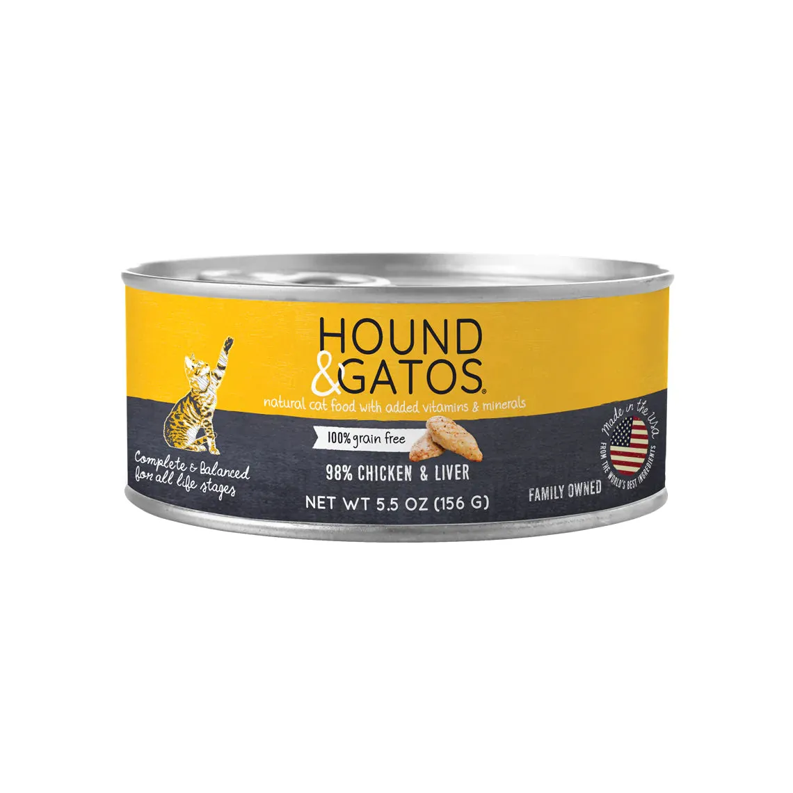 Hound & Gatos - Cat Can - Chicken & Liver