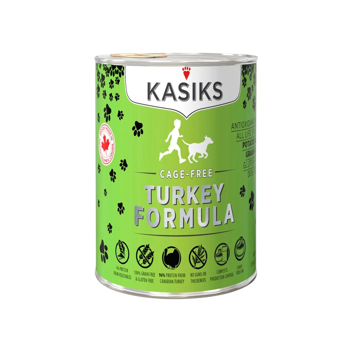 KASIKS Grain-Free Veterinarian Formulated Canned Pate Dog Food