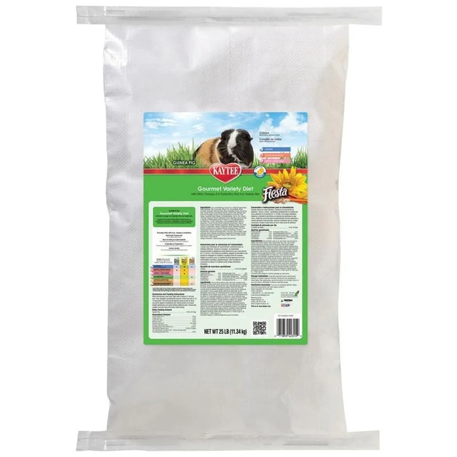 Kaytee Fiesta Gourmet Variety Diet Guinea Pig Food