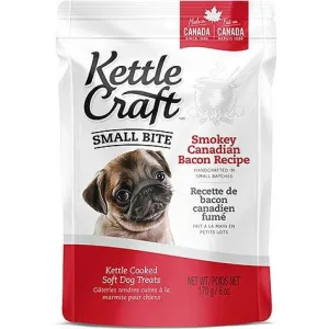 Kettle Craft Smokey Canadian Bacon Small Bite Dog Treats