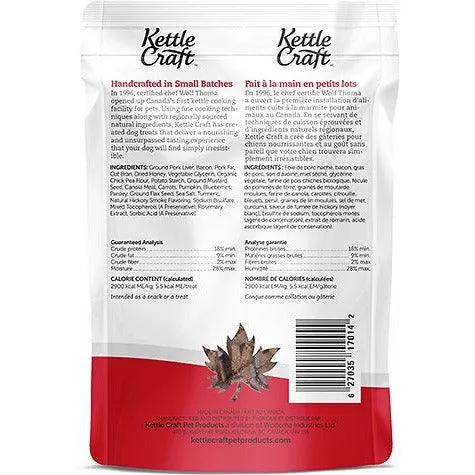 Kettle Craft Smokey Canadian Bacon Small Bite Dog Treats