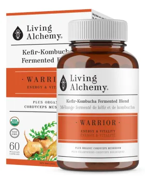 Living Alchemy Warrior: Energy & Vitality 60 Pullulan Capsules