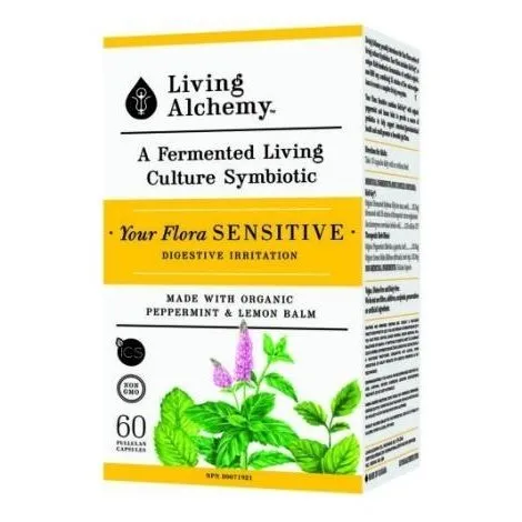 Living alchemy - your flora probiotic sensitive - 60 caps