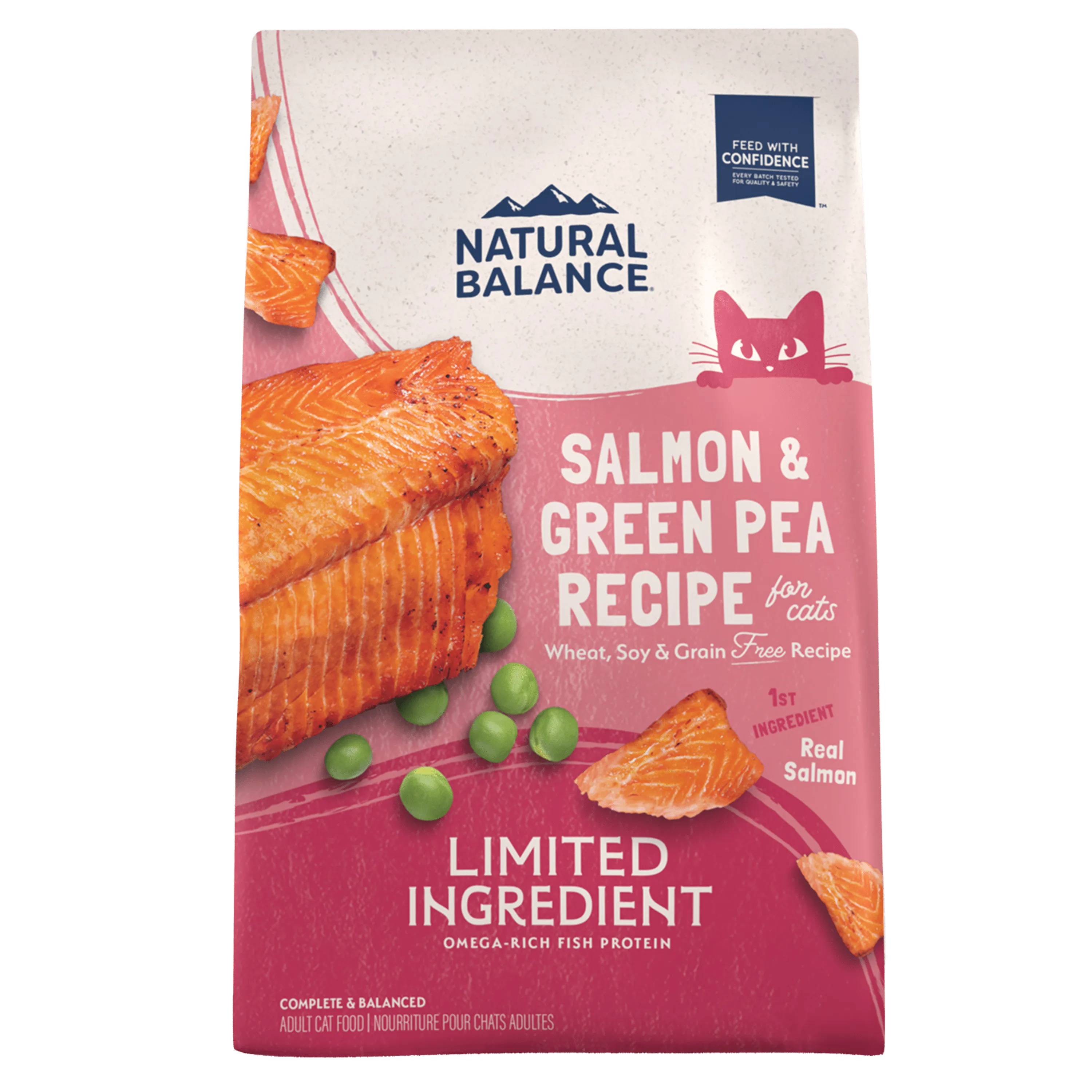 Natural Balance Limited Ingredient Grain Free Salmon & Green Pea Recipe Dry Cat Food