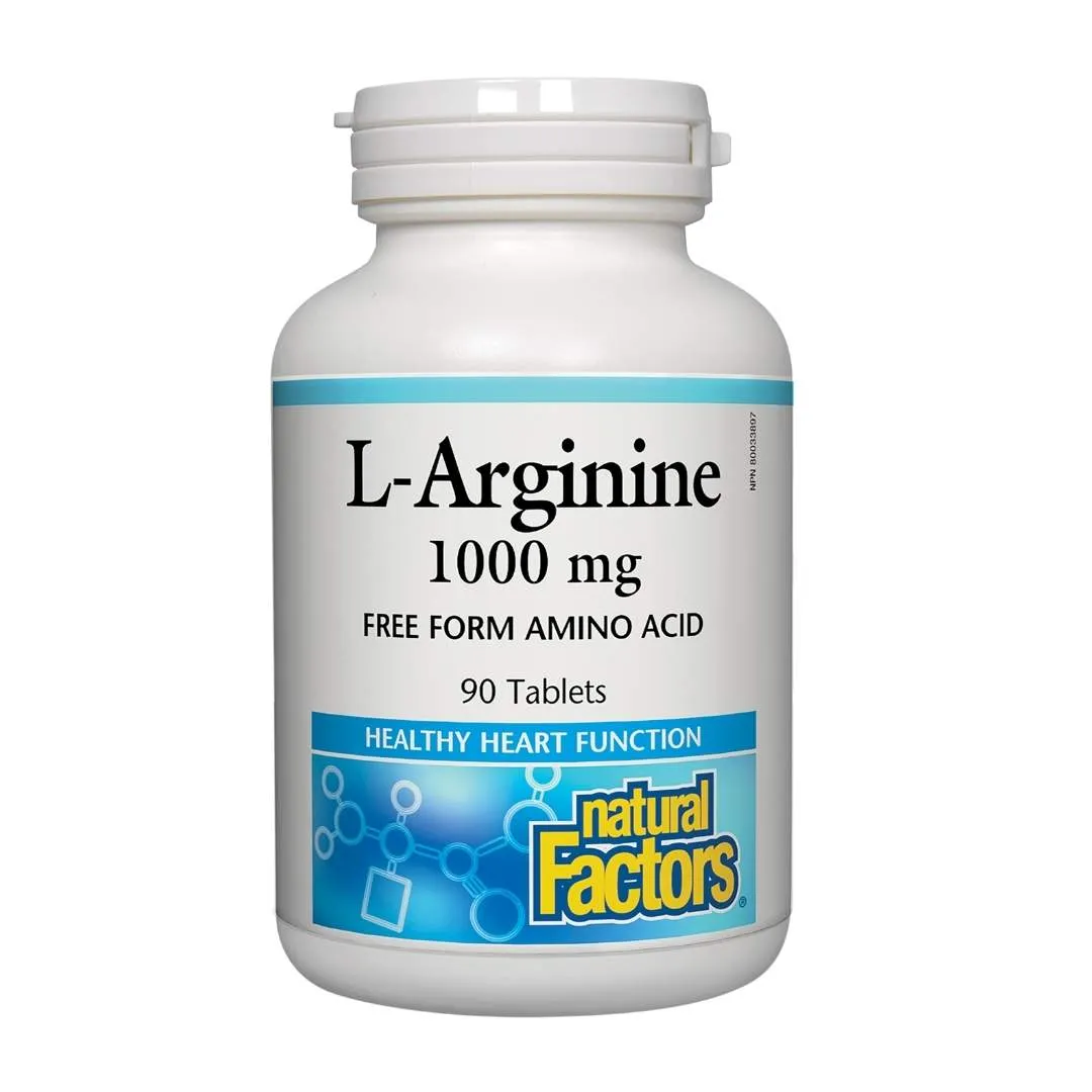 Natural Factors L-Arginine (1000mg)