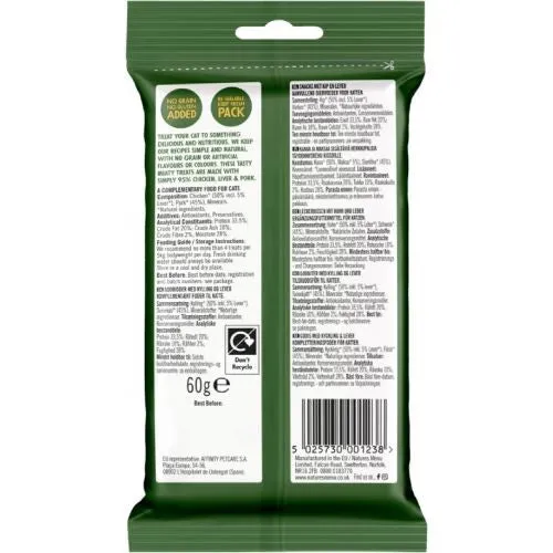 Natures Menu Cat Treat with Chicken and Liver 60g