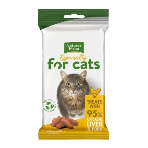 Natures Menu Cat Treat with Chicken and Liver 60g