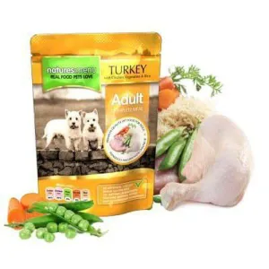 Natures Menu Turkey with Chicken Food Pouch 300g