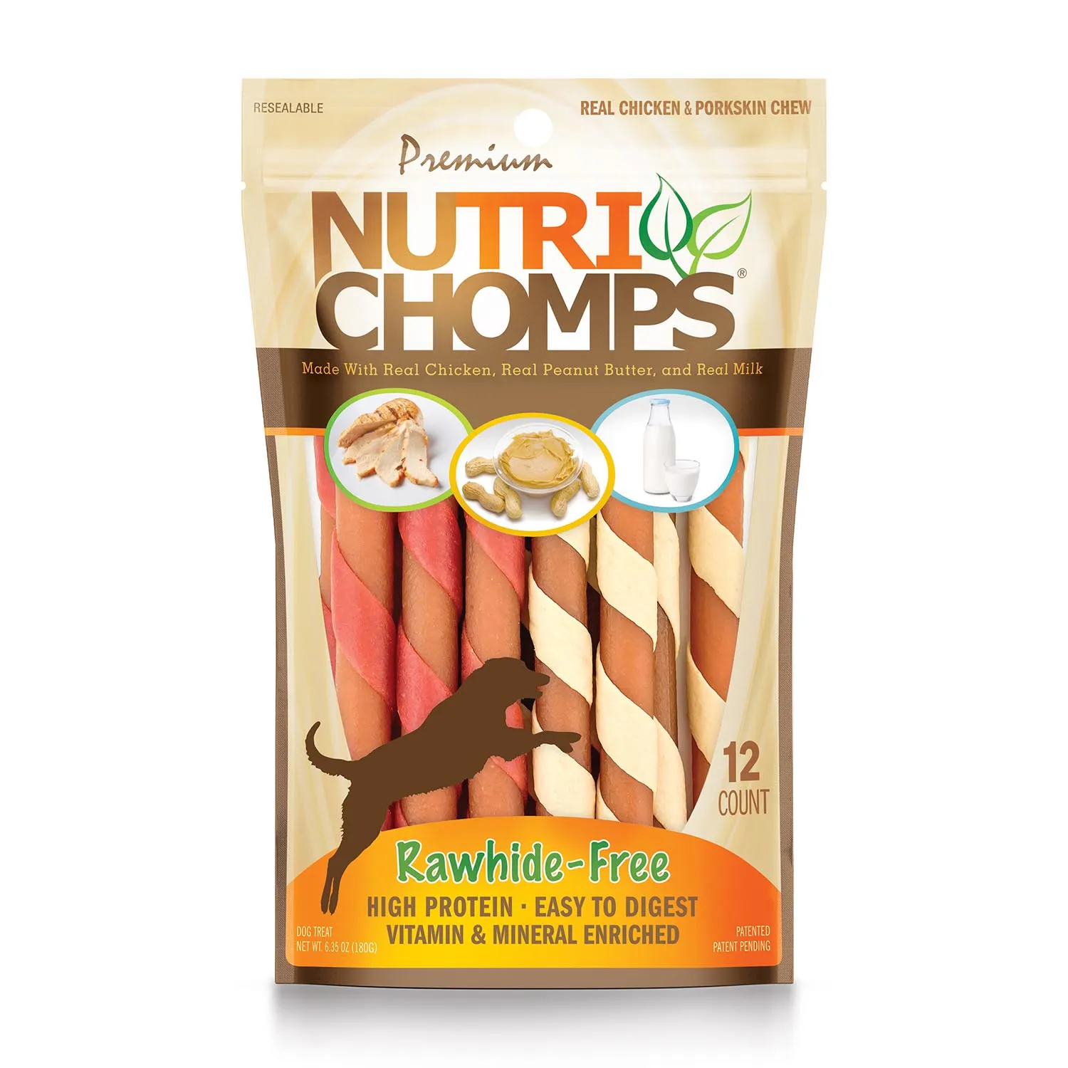 NutriChomps Assorted Mini Twist 12ct