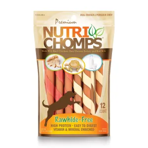 NutriChomps Assorted Mini Twist 12ct