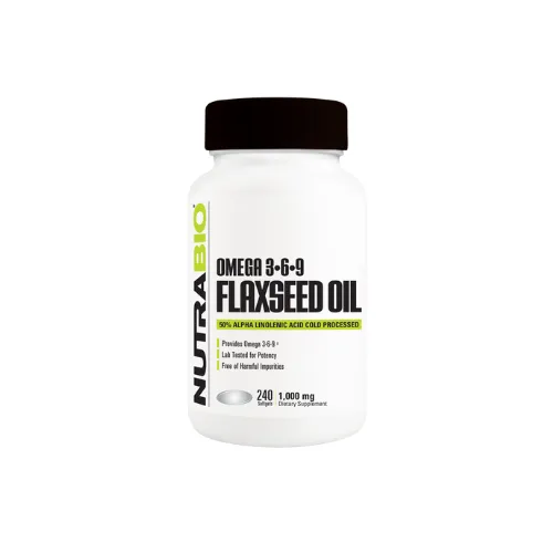 Omega 3.6.9 Flaxseed Oil (1000mg) - 80 Servings Per Container