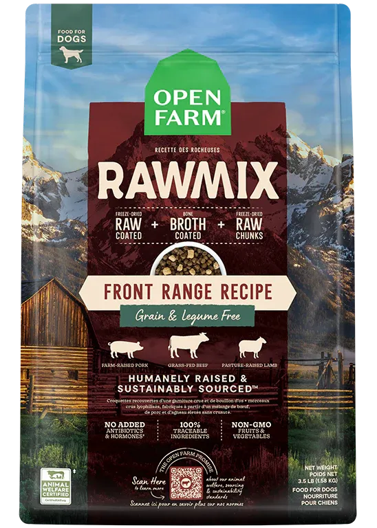 Open Farm for Dogs - RawMix Front Range Grain and Legume Free Dry Dog Food