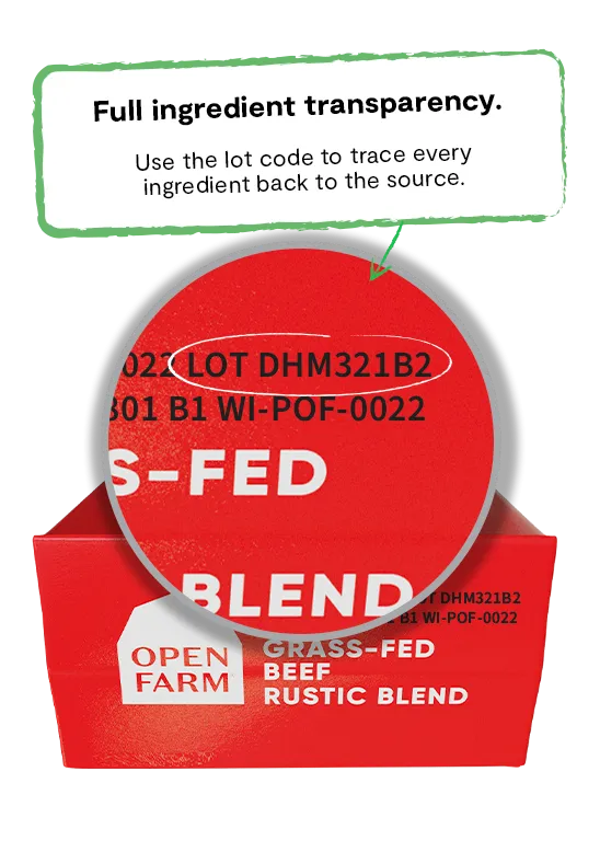 Open Farm Grass-Fed Beef Rustic Blend