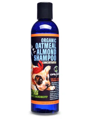 Opie & Dixie Organic Oatmeal Almond Shampoo For Dogs 8oz