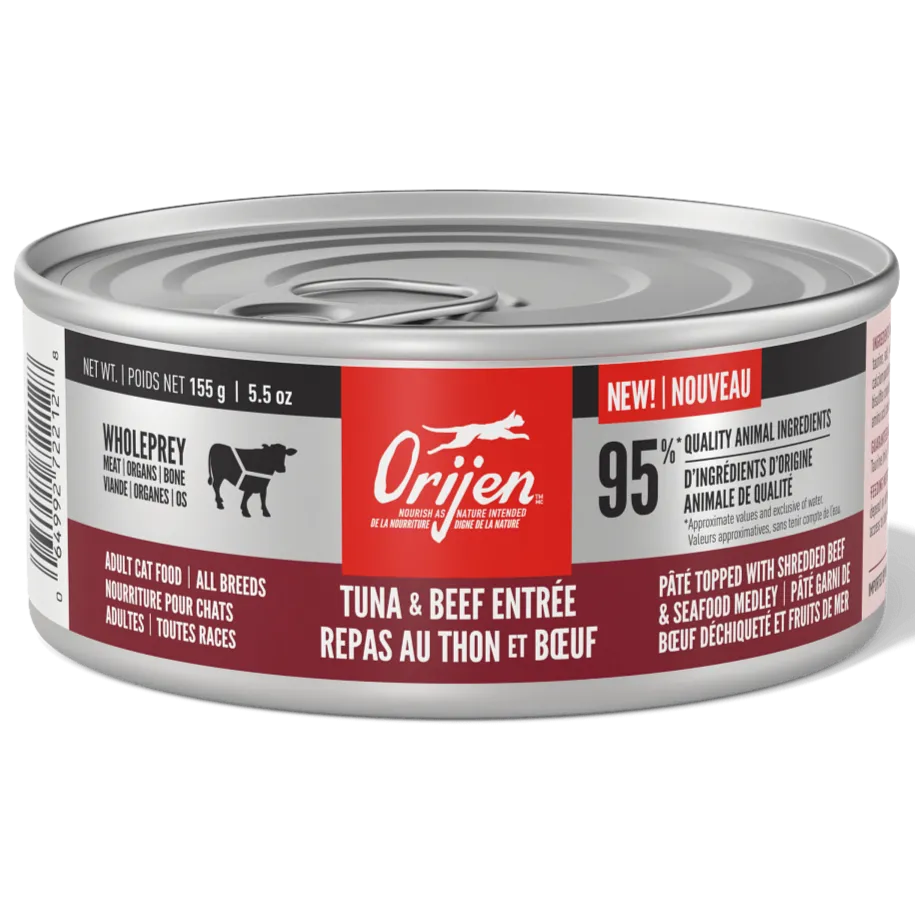 Orijen Tuna & Beef Entrée Canned Cat Food